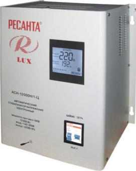 РЕСАНТА Стабилизатор АСН-12 000 Н/1-Ц Ресанта Lux (12000вт, при U=190вольт)