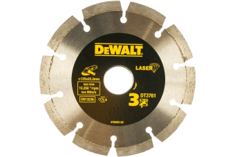 Алм.круг сегм.п/гран.125х22.2,h=7.5мм DeWalt