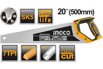 Ножовка по дереву INGCO HHAS28500