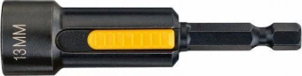 DeWalt DT7450-QZ Торц.ключ IMPACT 13мм, магн. Easy Clean  