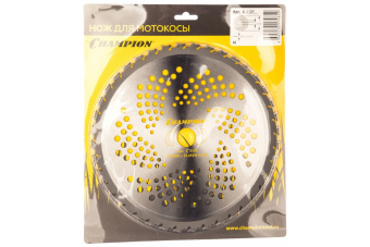 Полотно с зубцами из твердого сплава Anti-kick 40/255/25,4 (SRM-330ES/SRM-350ES,4605), CHAMPION