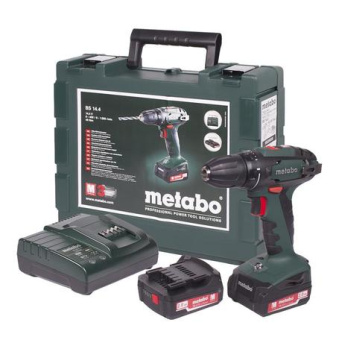 Metabo BS 14.4 Акк.винт.2х2.0Ач Li-Ion,10мм,кейс