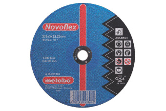 Metabo Круг отр сталь Novoflex 125x2,5 прямой А30