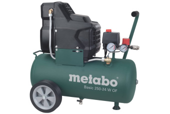 Metabo Basic 250-24 W OF Компрессор безмасл.1.5кВт,24л