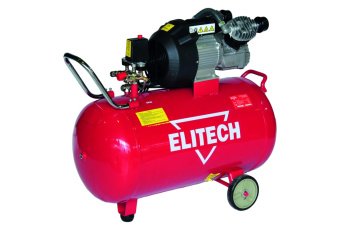 ELITECH КПМ 360/100 (E0503.005.00) Компрессор коакс. масл,вх. 360л/мин,8бар,2.2кВт,100л,72кг
