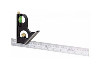 STANLEY 1912 combi sq etched rule 300mm/12" 0-46-151