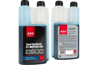 AEG Масло 2-х тактное SEMI SINTETIC TC 30743 (1л) с дозатором