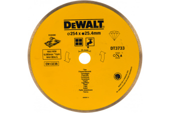 DeWalt Алм.круг сплошной керамик.мокр.250х25.4,h=8мм 