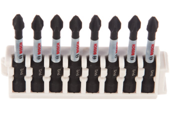Набор ударных бит для шуруповерта Bosch Impact Control PH2 (8шт.) BOSCH 2 608 522 330